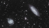 NGC 3511 and 3513 Galaxy pair in Crater RAP Chile