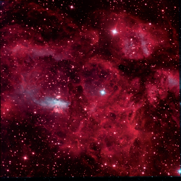 NGC 6357 War and Peace Nebula in Scorpius RAP Aug 2021 Chile