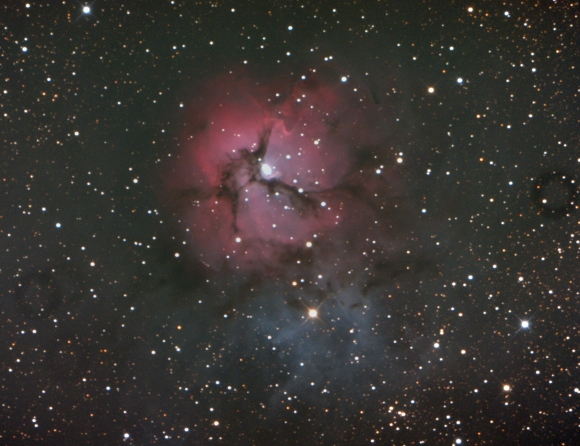 M20 in Sagittarius AGO12.5 ZWO from NJ 2019-09-16