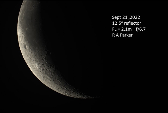 Moon crescent south pole 09-21-2022 RAP